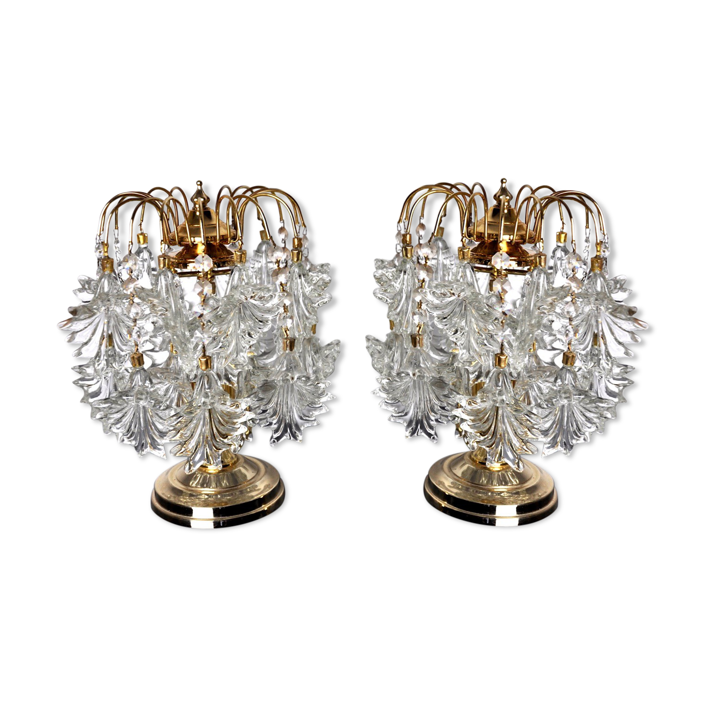 Paire de lampes Kinkeldey, Allemagne, 1970
