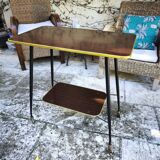 Rare vintage 60's / 70's side table - Retro industrial design