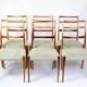 Set Of Six Dining Chairs Made In Rosewood By Sorø Furniture From 1960s