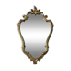 Louis XV style mirror in vintage 70'S gold composite 42x68cm