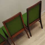 Ensemble de quatre chaises en palissandre, design danois, années 1970, éditeur : Dyrlund