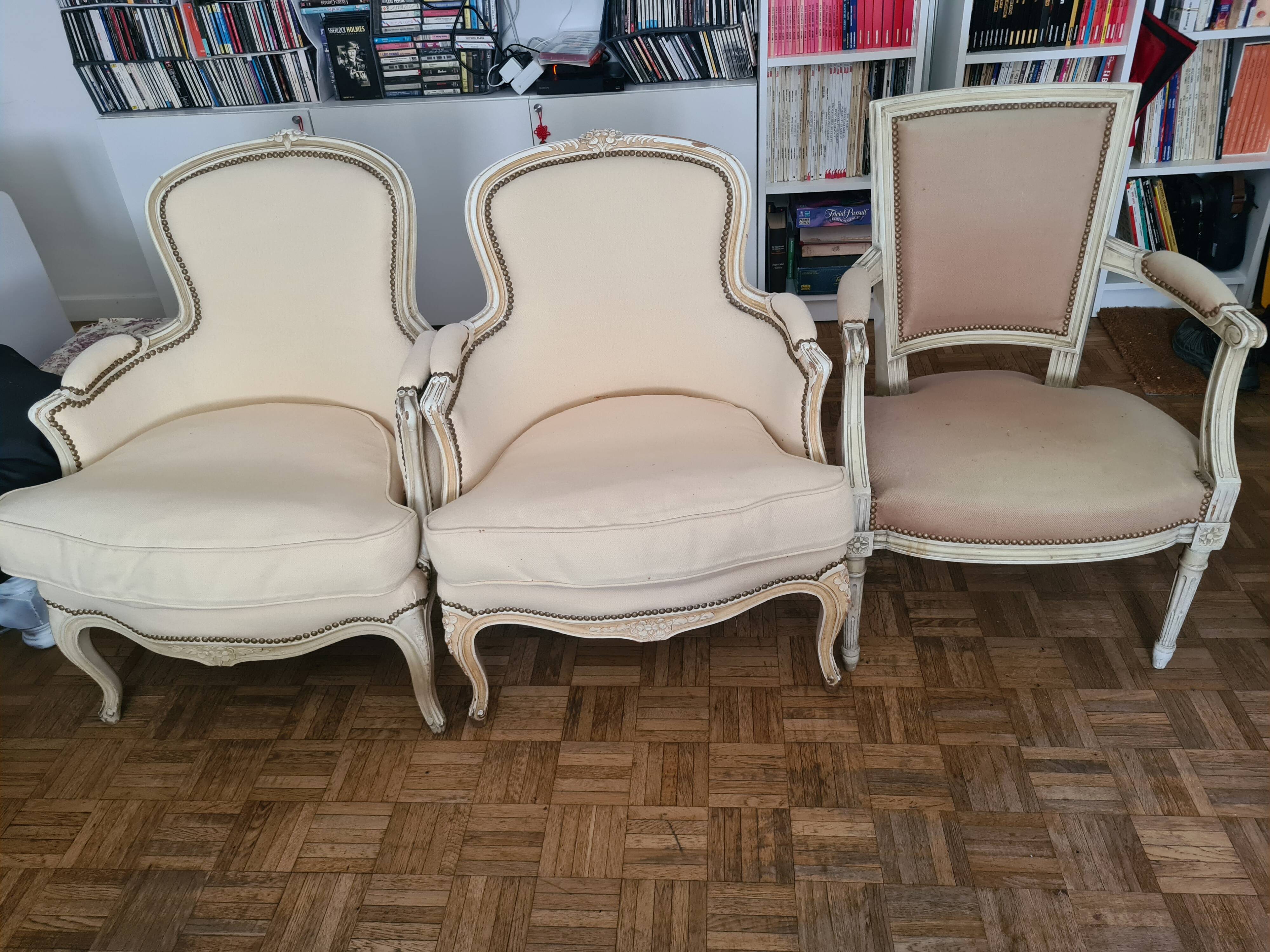 Louis XV armchairs