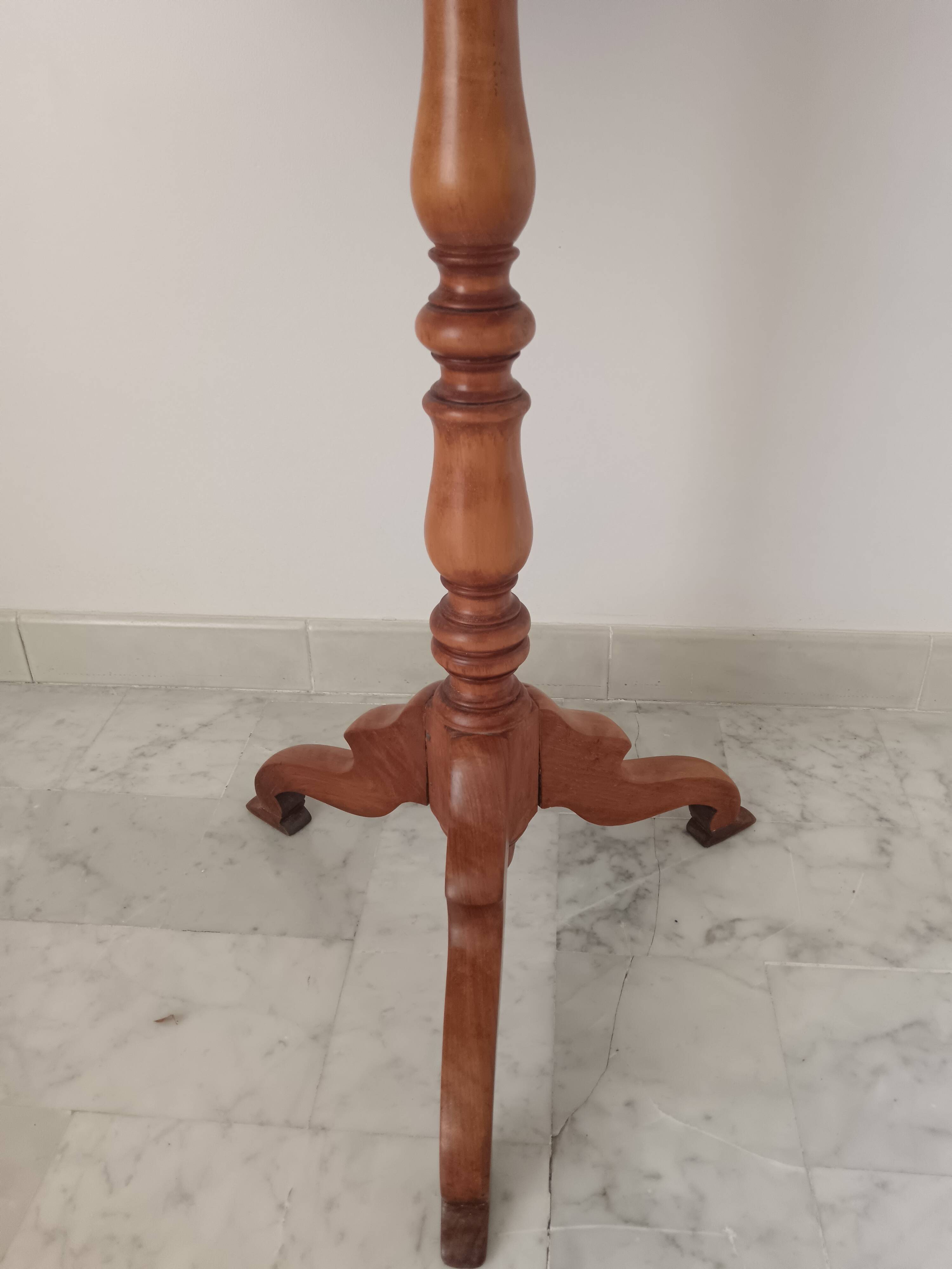 Wooden side table