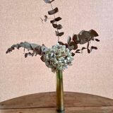 Soliflore vase in brass or bronze