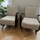 2 Armchairs Model H 269 by Jindrich Halabala, 1930-40s