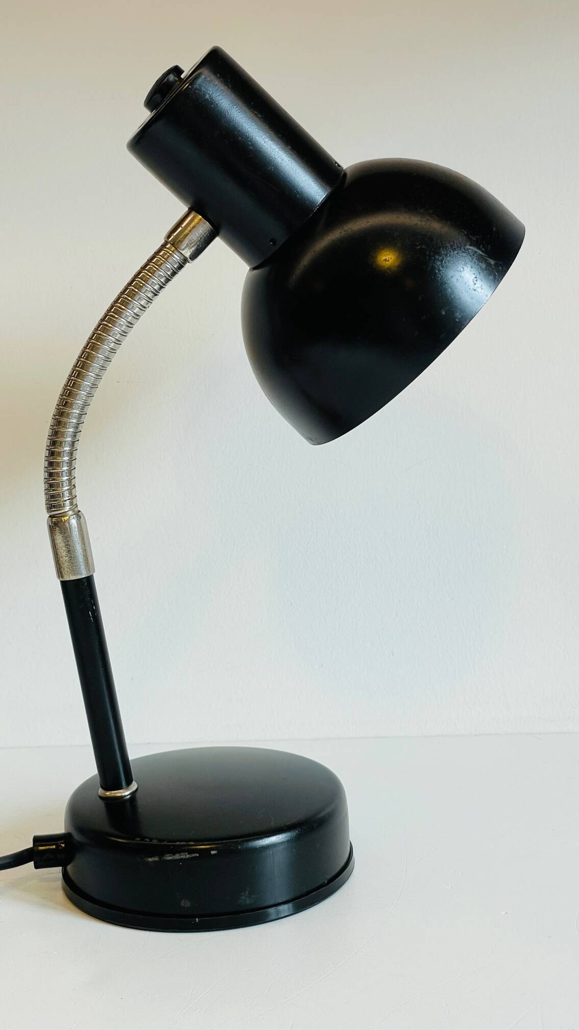 Lampe de bureau industrielle vintage