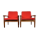 2x 60s 70s Teak Easy Chair Kai Lyngfeld Larsen Søborg Møbler Danish 60s