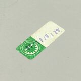 Applique murale florale XL des années 1960 en verre et chrome par Sische.