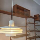 Horn Belysning pendant lamp, Denmark 1980s