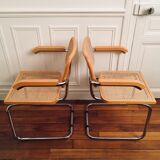 Paire de fauteuils Cesca B64 by Marcel Breuer