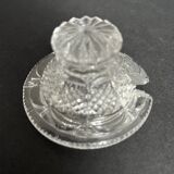 Moulded glass mustard