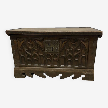 Old gothic style chest