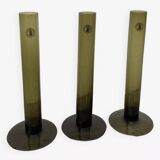 Green glass soliflores