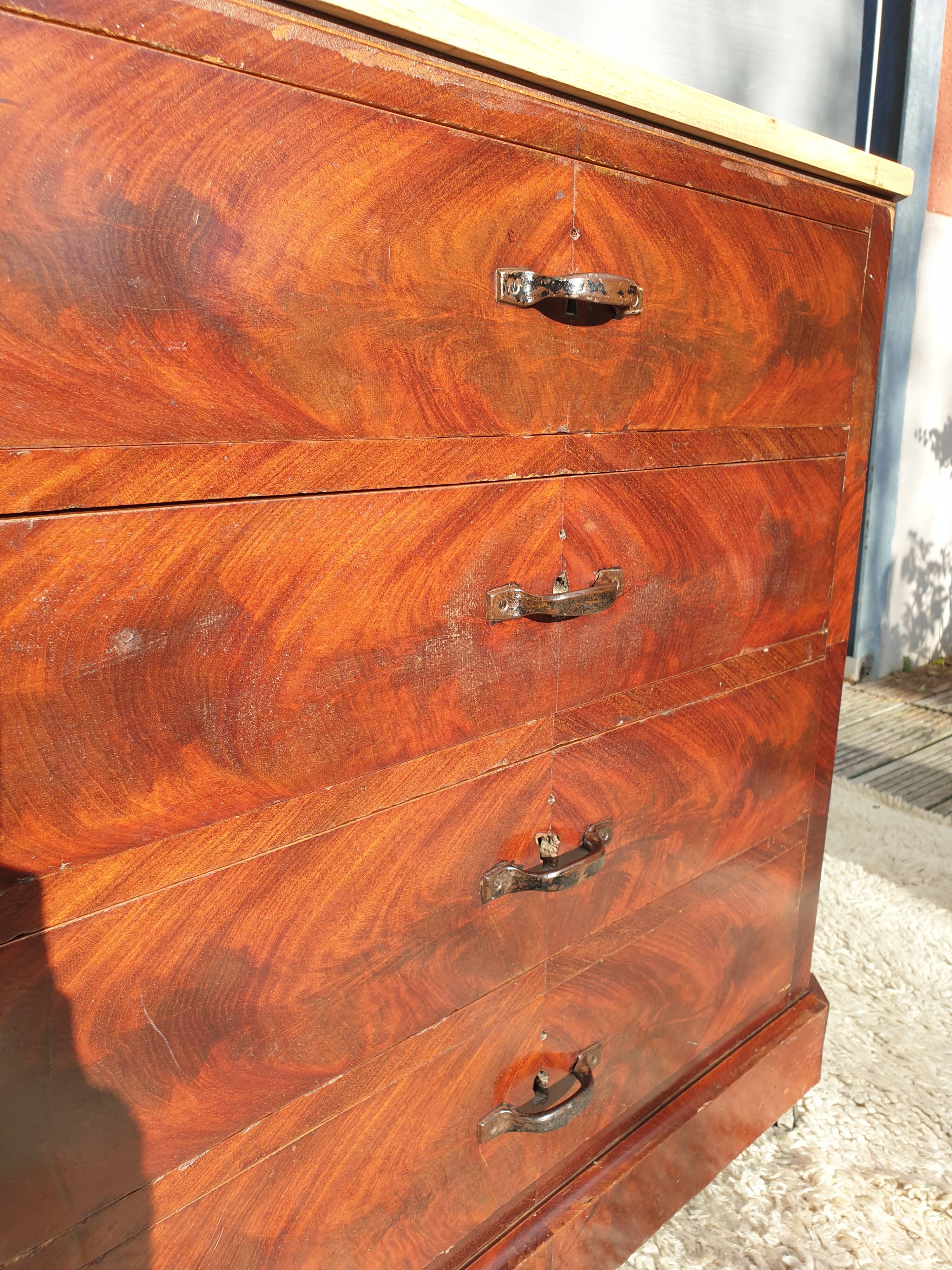 Commode Louis-Philippe acajou
