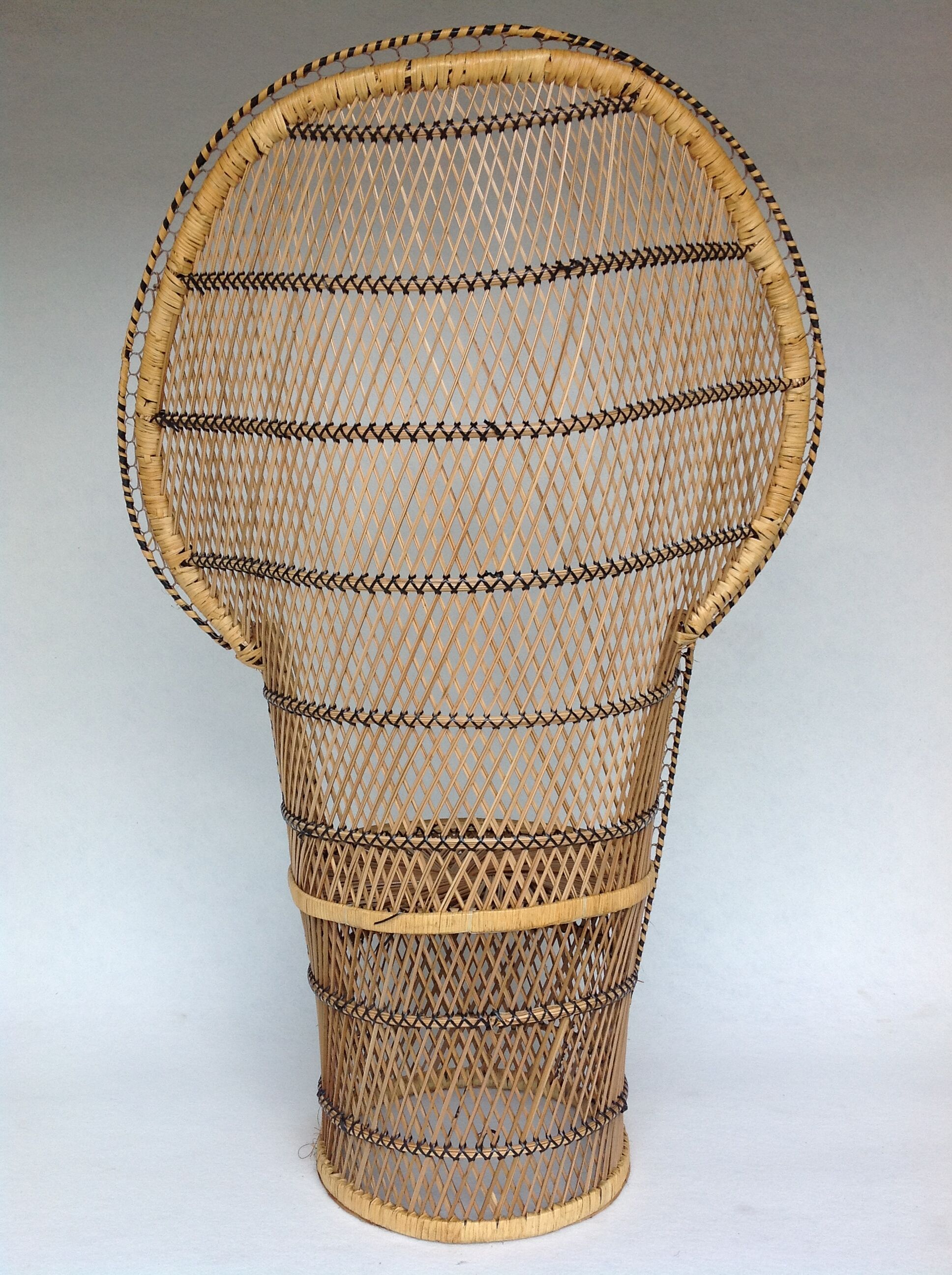 Emmanuelle armchair in rattan