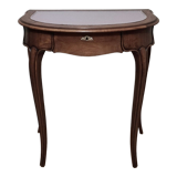 Coiffeuse demi-lune en chêne