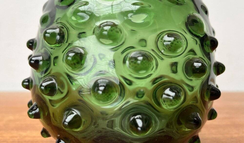 Czech glass vase from the mid-century by Frantisek Kondella for Prachen, 1960s