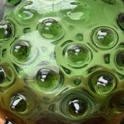 Czech glass vase from the mid-century by Frantisek Kondella for Prachen, 1960s