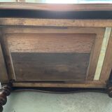 Louis Philippe bedside table with shutters