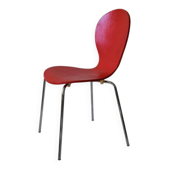 Chaise suisse moderne de style scandinave, années 1990