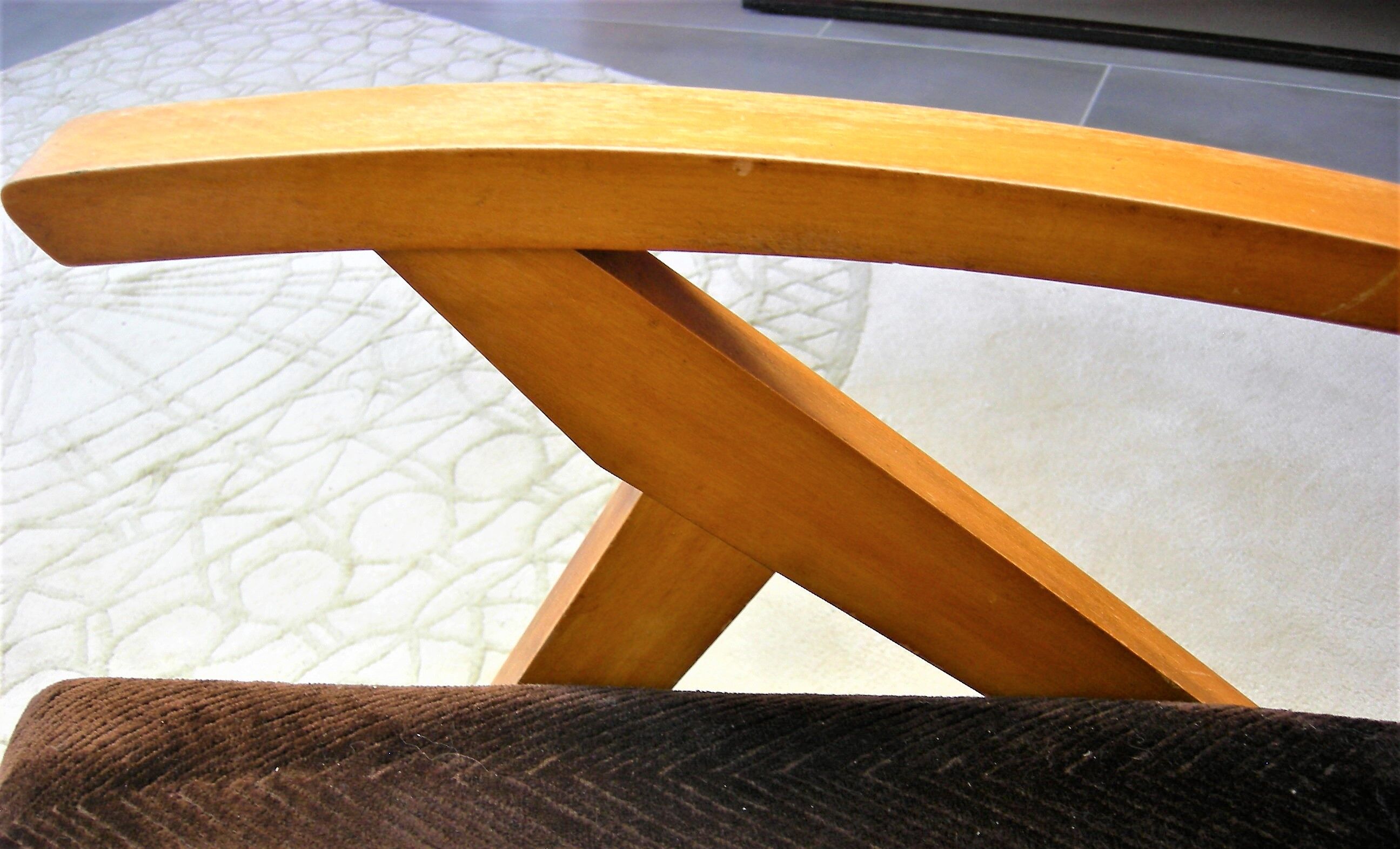 Chair of the years 50-60 frame wood