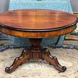 Napoleon III style table. Rosewood.