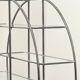 Bauhaus ronde en tubulaire chromé et verre