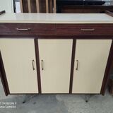 Low formica buffet from the 50s