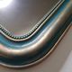 Mirror Louis Philippe old green and gold patina 95x71cm