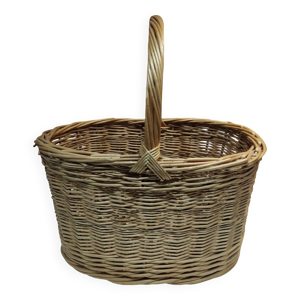 Grand panier en osier