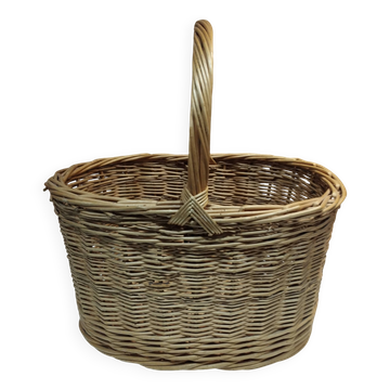 Grand panier en osier
