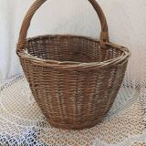 Antique rattan/wicker basket