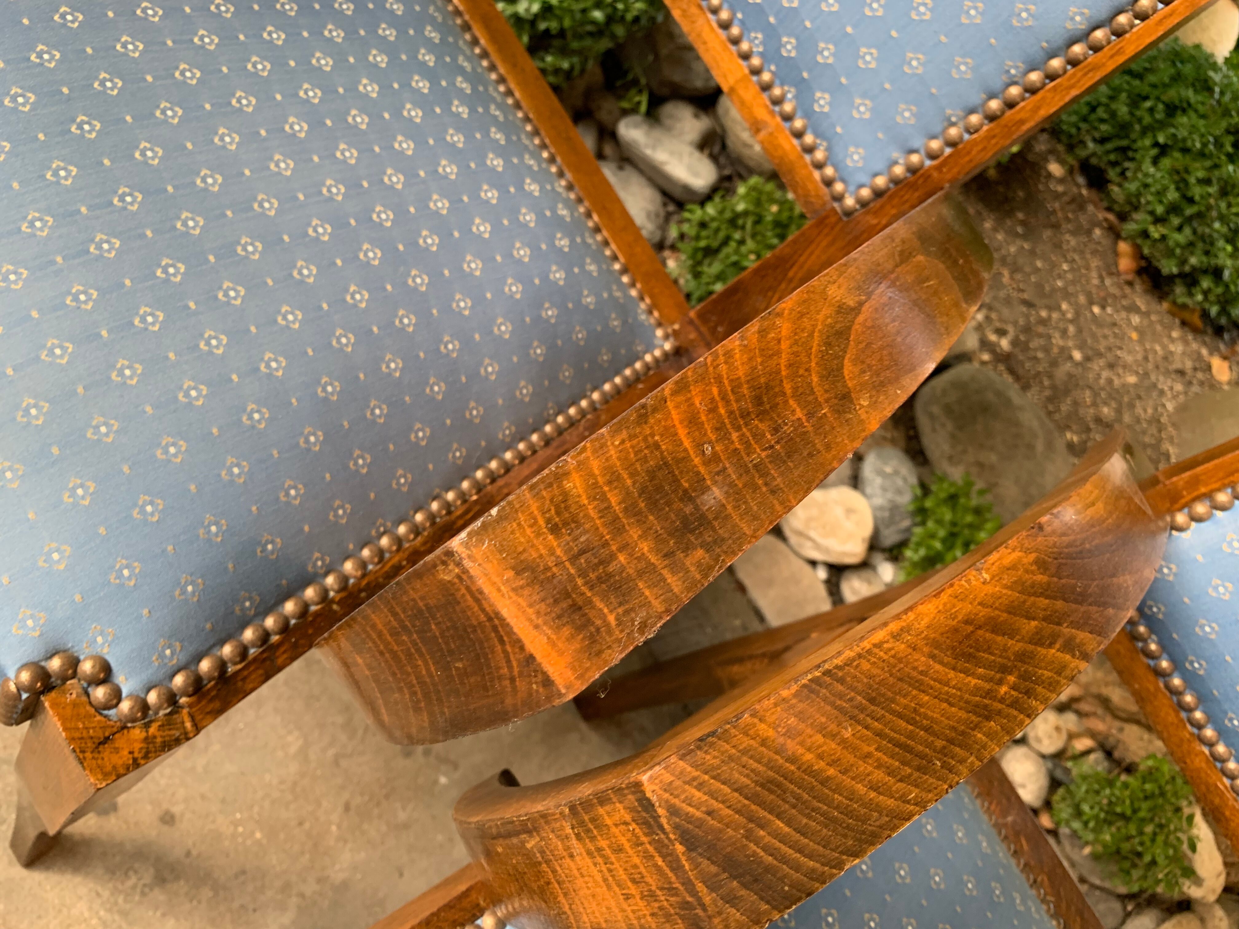 Art Deco bridge chairs