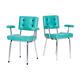Chrome 1970 vintage lounge chairs s