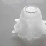Glass tulip, Polished glass lampshade