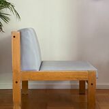 Paire chauffeuses Baumann vintage