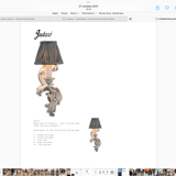Pair of wall lamps