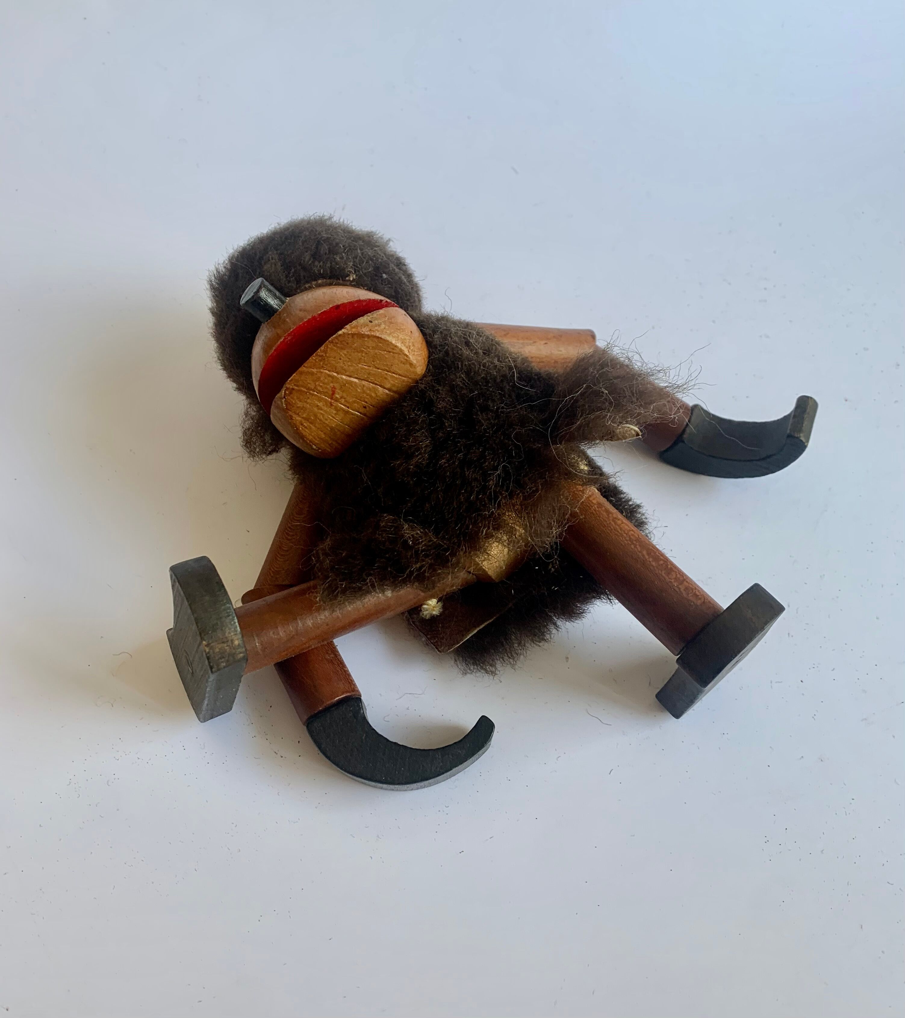 Mid Century Danish TEAK Gorrilla Figurine