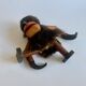 Figurine Gorrilla en TEAK danoise du milieu du siècle