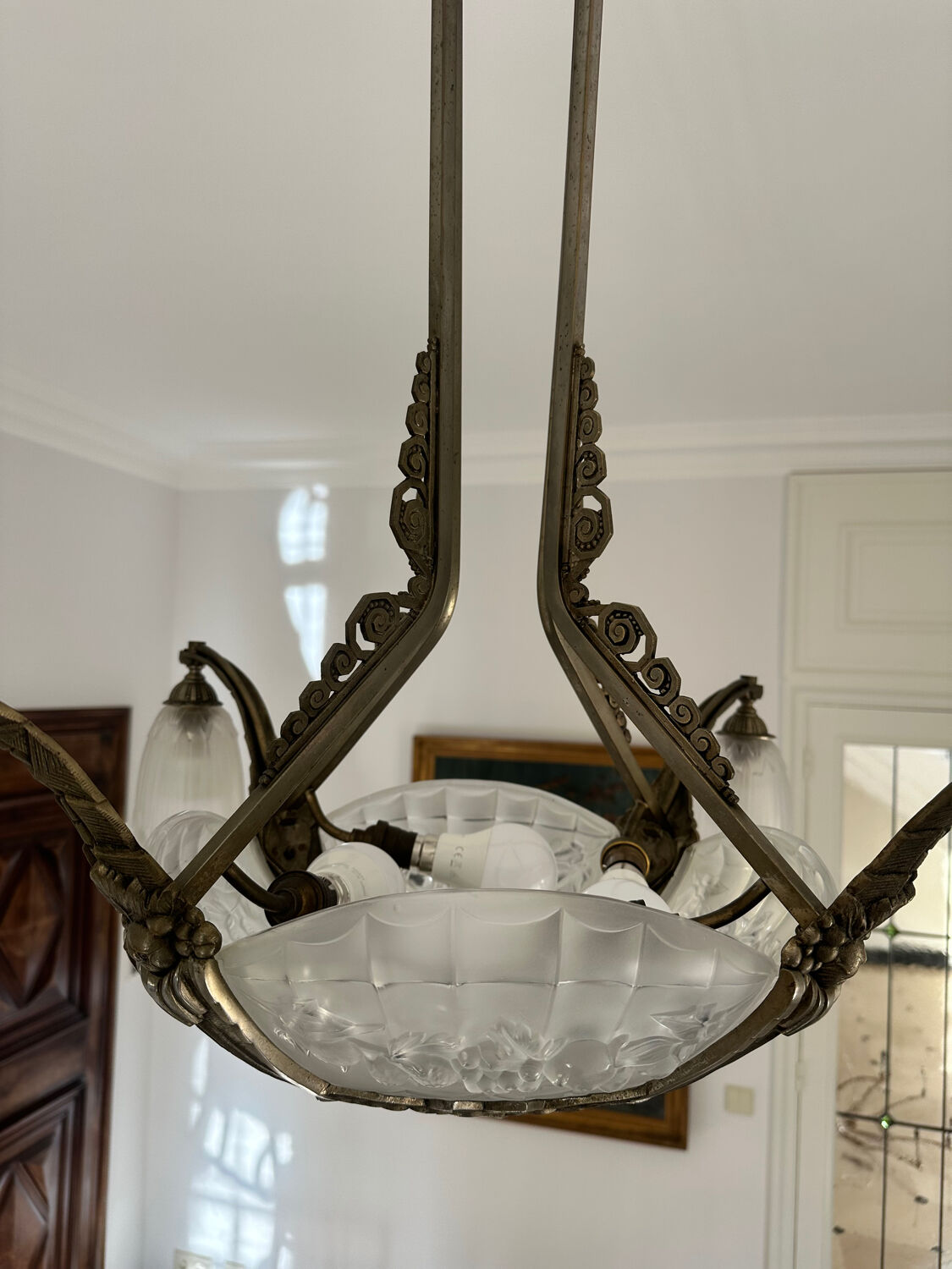 Art deco chandelier