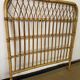 Vintage bamboo and rattan headboard