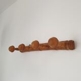 Wooden coat holder