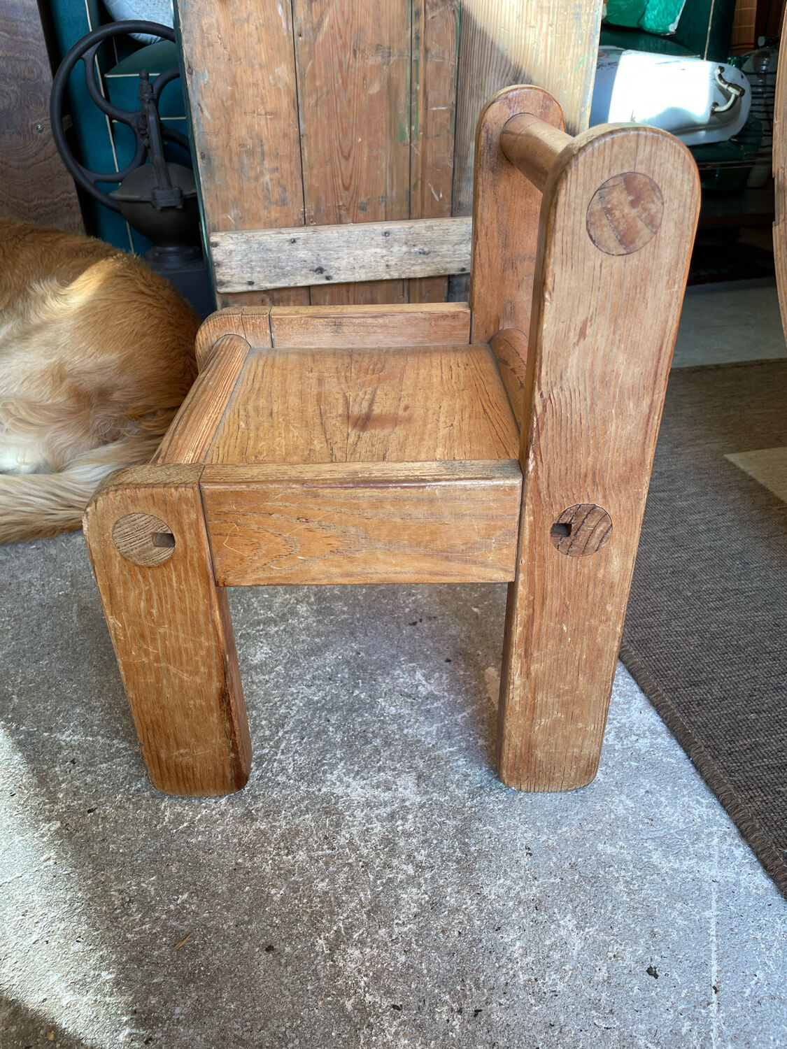 Chaise enfant vintage ed habitat design 70