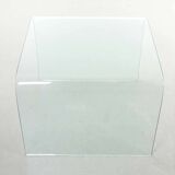 Glass coffee table “waterfall” – A. Cortesi – Fiam