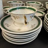 Limoges porcelain coffee service – Luf brand