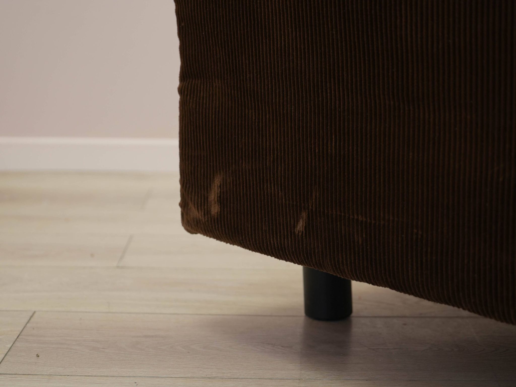 Brown armchair, Italian design, 1970s, made in Italy