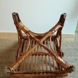 Fauteuil enfant en osier