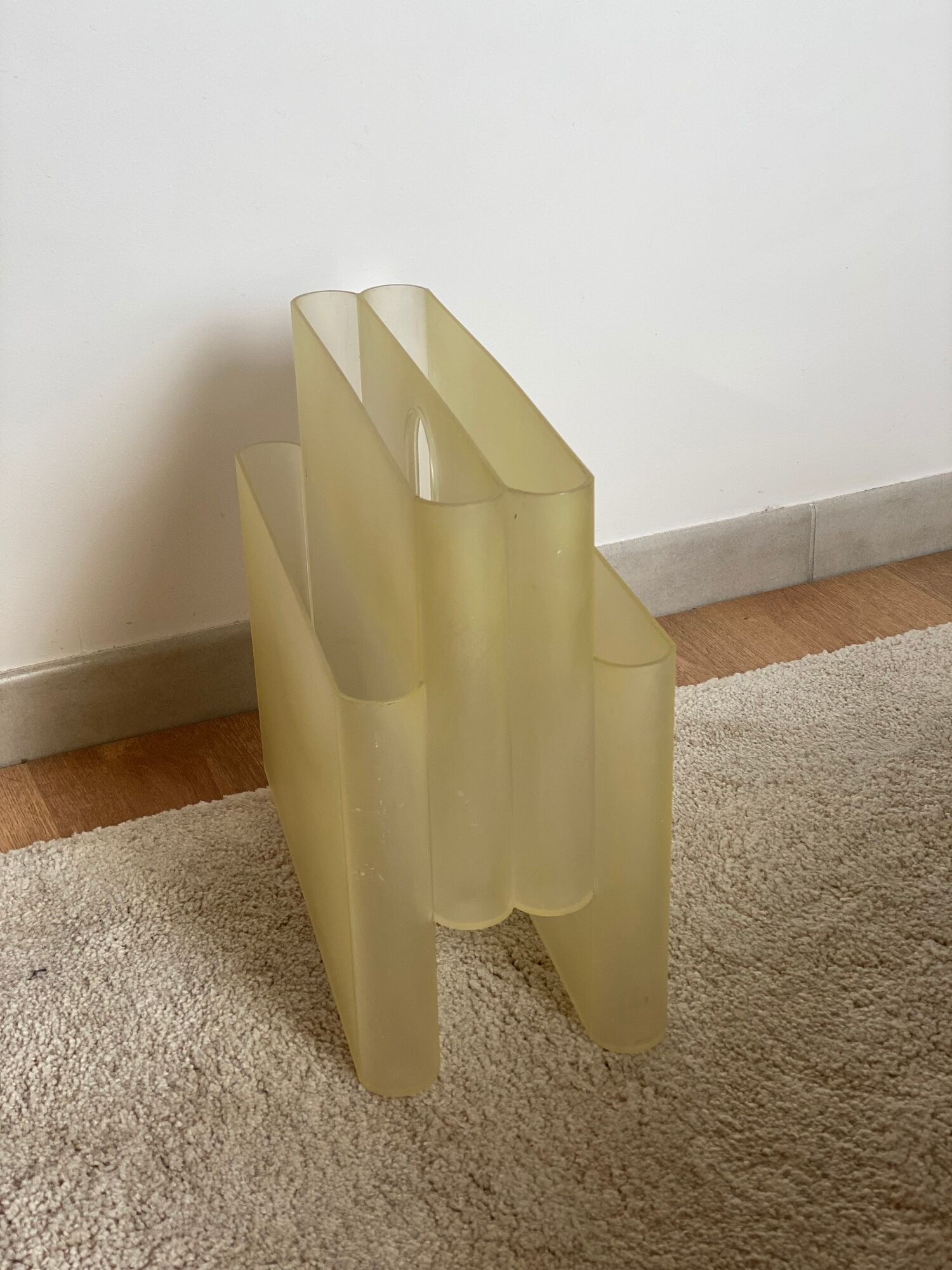 Giotto Stoppino magazine holder for Kartell - 1970