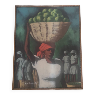 Acrylic painting on canvas