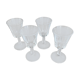 4 liqueur glasses